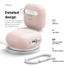 Elago для AirPods 4 чехол Liquid Hybrid Hang case Pink