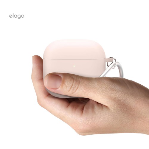 Elago для AirPods 4 чехол Liquid Hybrid Hang case Pink