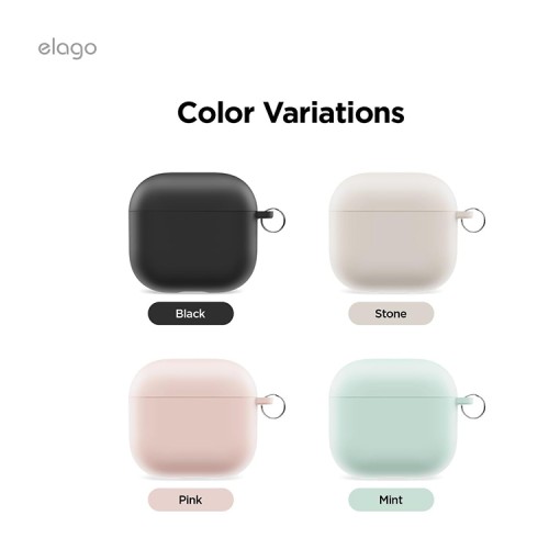 Elago для AirPods 4 чехол Liquid Hybrid Hang case Pink