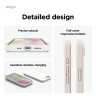 Elago для iPhone 16e чехол Soft silicone (Liquid) Stone (MagSafe)