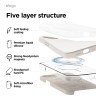 Elago для iPhone 16e чехол Soft silicone (Liquid) Stone (MagSafe)