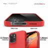 Чехол Elago Soft Silicone для iPhone 12 Pro Max, красный