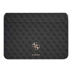 Чехол Guess Sleeve 4G Big metal logo для ноутбука 13"/14", серый