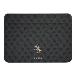 Чехол Guess Sleeve 4G Big metal logo для ноутбука до 13 дюймов, серый