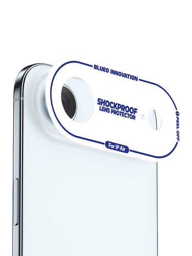BlueO пленка для iPhone Air, Invisible Shock-Resistant Camera Module Clear (+installer)