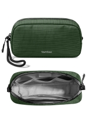 Tomtoc Travel сумка для аксессуаров Light-T12 Electronic Accessory Pouch S 1L Green