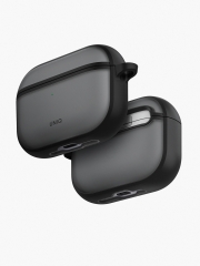 Uniq для Airpods Pro 3 чехол Veren Shockproof with carabin Smoky Frost