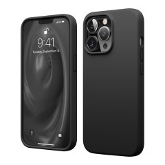 Чехол Elago Soft Silicone для iPhone 13 Pro Max, черный