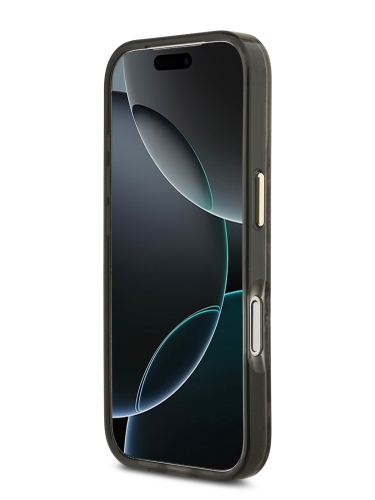 Guess для iPhone 17 Pro Max чехол IML Phyton Metal Cam Hard Brown (MagSafe)