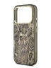 Guess для iPhone 17 Pro Max чехол IML Phyton Metal Cam Hard Brown (MagSafe)