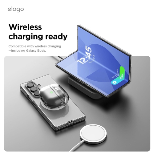 Elago для Galaxy Z Fold7 чехол Magnetic PC Clear (MagSafe)