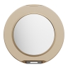 Uniq магнитный держатель COEHL LUNA Magnetic Suction Kickstand with Mirror Milk Sand