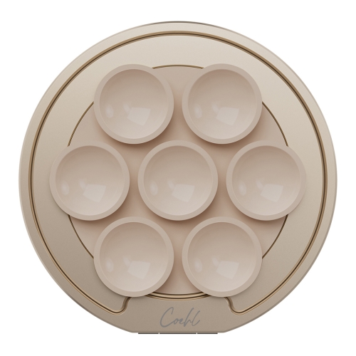 Uniq магнитный держатель COEHL LUNA Magnetic Suction Kickstand with Mirror Milk Sand
