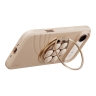 Uniq магнитный держатель COEHL LUNA Magnetic Suction Kickstand with Mirror Milk Sand