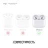 Накладки Elago Earbuds Hooks Cover для AirPods 3 (2021), Nightglow Blue (4 пары)