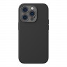 Чехол Baseus Liquid Silica Gel case +Tempered glass для iPhone 14 Pro Max, черный