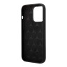 Чехол Mercedes Liquid Silicone Hard для iPhone 14 Pro, черный