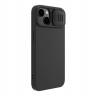 Чехол Nillkin CamShield Silky Magnetic Silicone для iPhone 14, Elegant Black (magsafe)