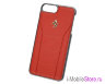 Кожаный чехол Ferrari 488 Hard для iPhone 7/8/SE 2020, красный