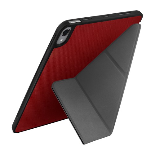 Чехол Uniq Transforma Rigor Anti-microbial для iPad Air 10.9 (2022/20) с отсеком для стилуса, красный