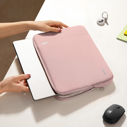 Чехол-папка Tomtoc Defender Laptop Sleeve A13 для Macbook Pro/Air 14-13", розовый