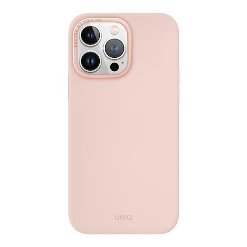 Uniq для iPhone 15 Pro Max чехол LINO Pink (Magsafe)