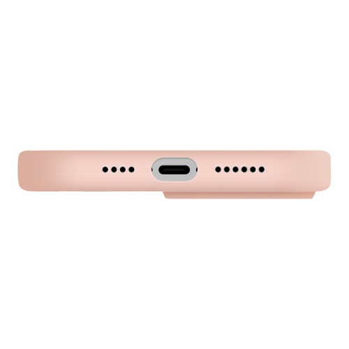 Uniq для iPhone 15 Pro Max чехол LINO Pink (Magsafe)