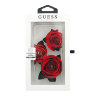 Чехол Guess Flower desire Transparent Hard для iPhone X/XS, Red Roses