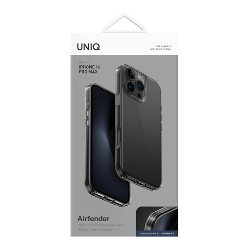 Uniq для iPhone 16 Pro Max чехол Air Fender Grey