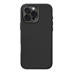 Uniq для iPhone 16 Pro чехол кожаный Lyden Black (Magsafe)