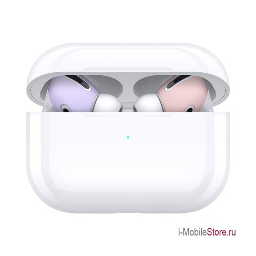 Накладки Elago Ear Tips Cover для AirPods Pro, розовый/фиолетовый (2 пары)