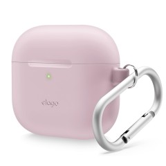 Elago для AirPods 4 чехол Silicone Hang case Lavender