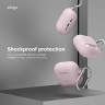 Elago для AirPods 4 чехол Silicone Hang case Lavender