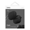 Uniq для Airpods 4 чехол CLYDE Lock case Charcoal/Dark Grey