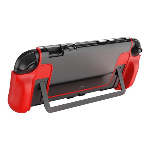 Uniq для Nintendo Switch 2 чехол ByteArmor cover Pixel Red