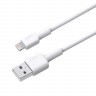 Aukey CB-BAL1 Lightning MFI/USB-A (1.2 м), белый CB-BAL1