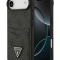 Guess для iPhone Air чехол PU 4G Double cardslot Triangle metal logo Hard Black