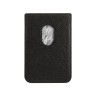 Бумажник Karl Lagerfeld Wallet Cardslot Magsafe Saffiano Karl's head, черный
