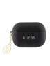 Guess для Airpods Pro 2 чехол PU Saffiano with Charm Black