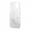 Lagerfeld Liquid glitter Karl & Choupette Hard для 13, серебристый KLHCP13MGKCS