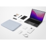 Tomtoc Laptop чехол Light-A18 Laptop Sleeve 13" Mist Blue