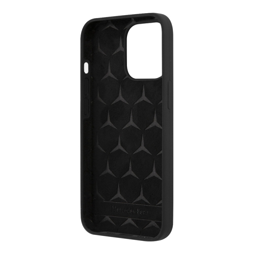 Mercedes Liquid Silicone Hard для 13 Pro Max, черный MEHCP13XSILBK
