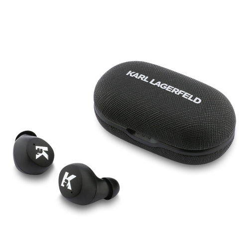 Karl Lagerfeld Наушники TWS Bluetooth PU Saffiano ENC Black