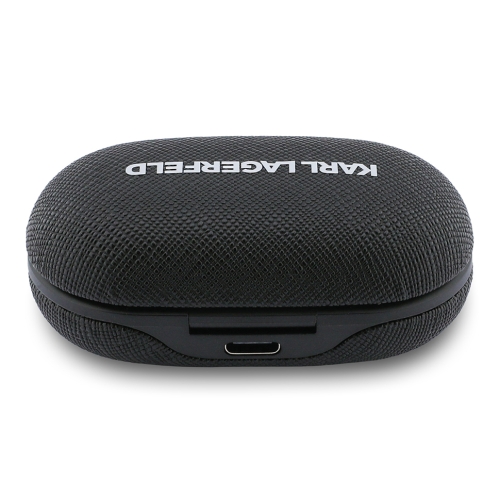 Karl Lagerfeld Наушники TWS Bluetooth PU Saffiano ENC Black