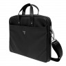 Сумка Guess Saffiano Bag with Triangle metal logo для ноутбуков 15-16 дюймов, черная
