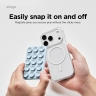 Elago держатель Magnetic Suction Cup Mount Light Blue (MagSafe)