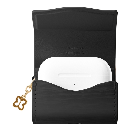 Uniq для Airpods Pro 1/2/3 чехол COEHL Mirelle Wallet case Ebony Black