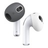 Накладки Elago Secure Fit для AirPods 3 (2021), серый/белый (2 пары)