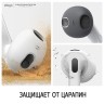 Накладки Elago Secure Fit для AirPods 3 (2021), серый/белый (2 пары)