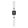 Ремешок Karl Lagerfeld Silicone Karl&Choupette heads для Apple Watch 49-46-45-44 mm, белый